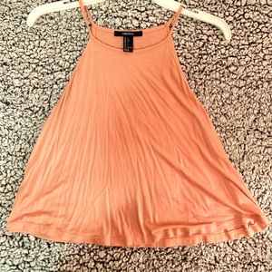 Light pink racer back style tank top